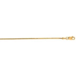 Sincerely Springer's 14k Yellow Gold 18" Franco Chain Necklace
