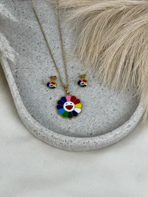 Smiley Flower Set