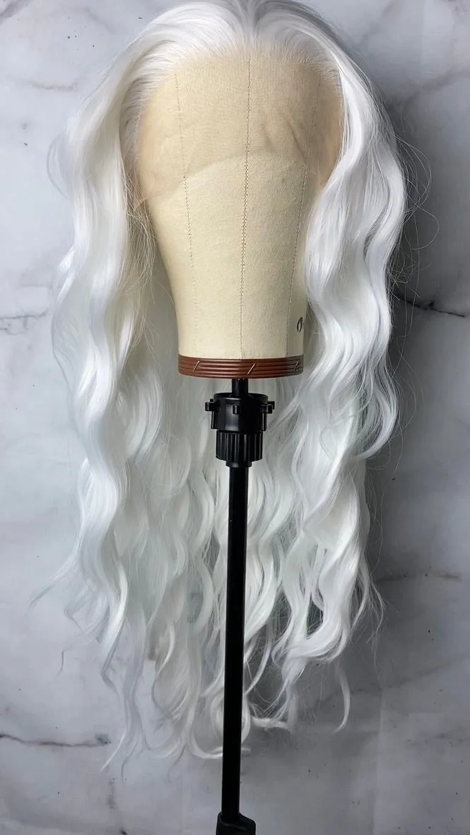 Snow White Long Wave Lace Front Wig