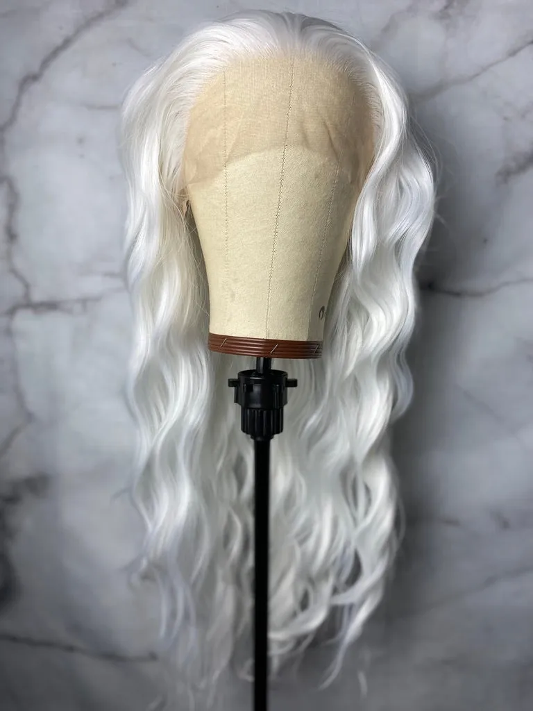 Snow White Long Wave Lace Front Wig
