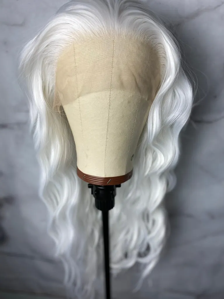 Snow White Long Wave Lace Front Wig