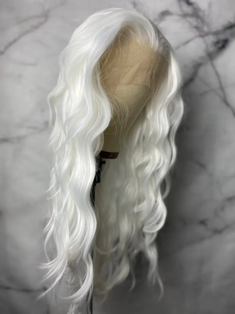 Snow White Long Wave Lace Front Wig
