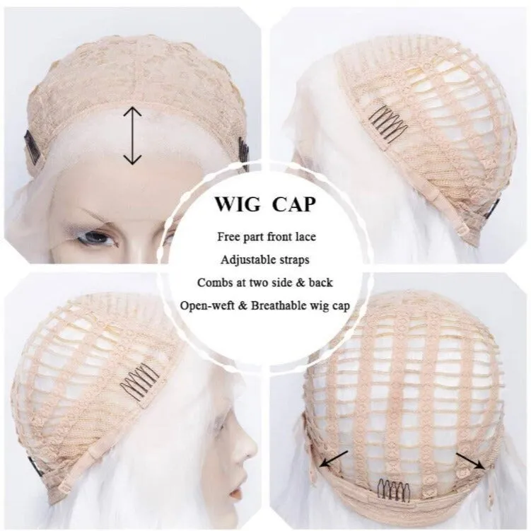 Snow White Long Wave Lace Front Wig