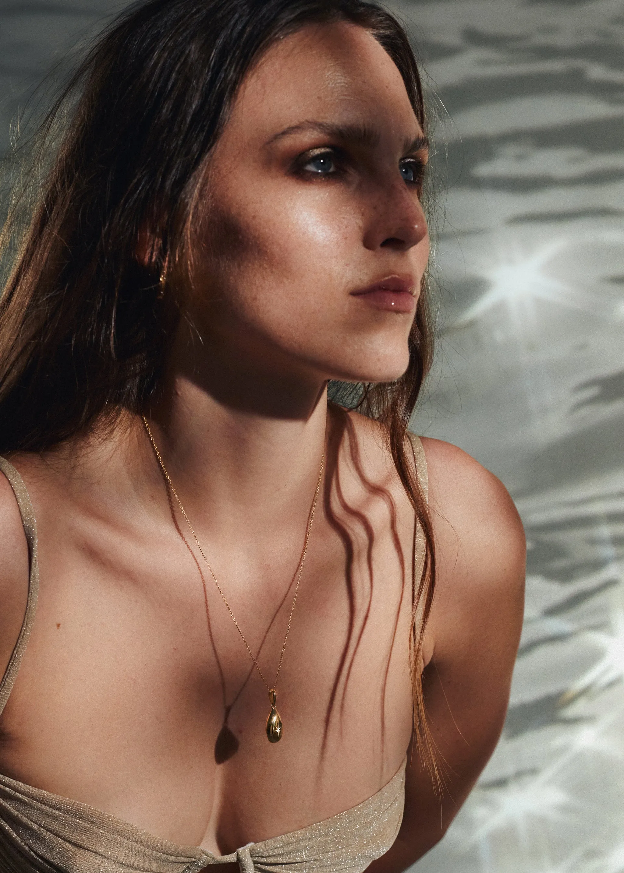 Solange Necklace / gold