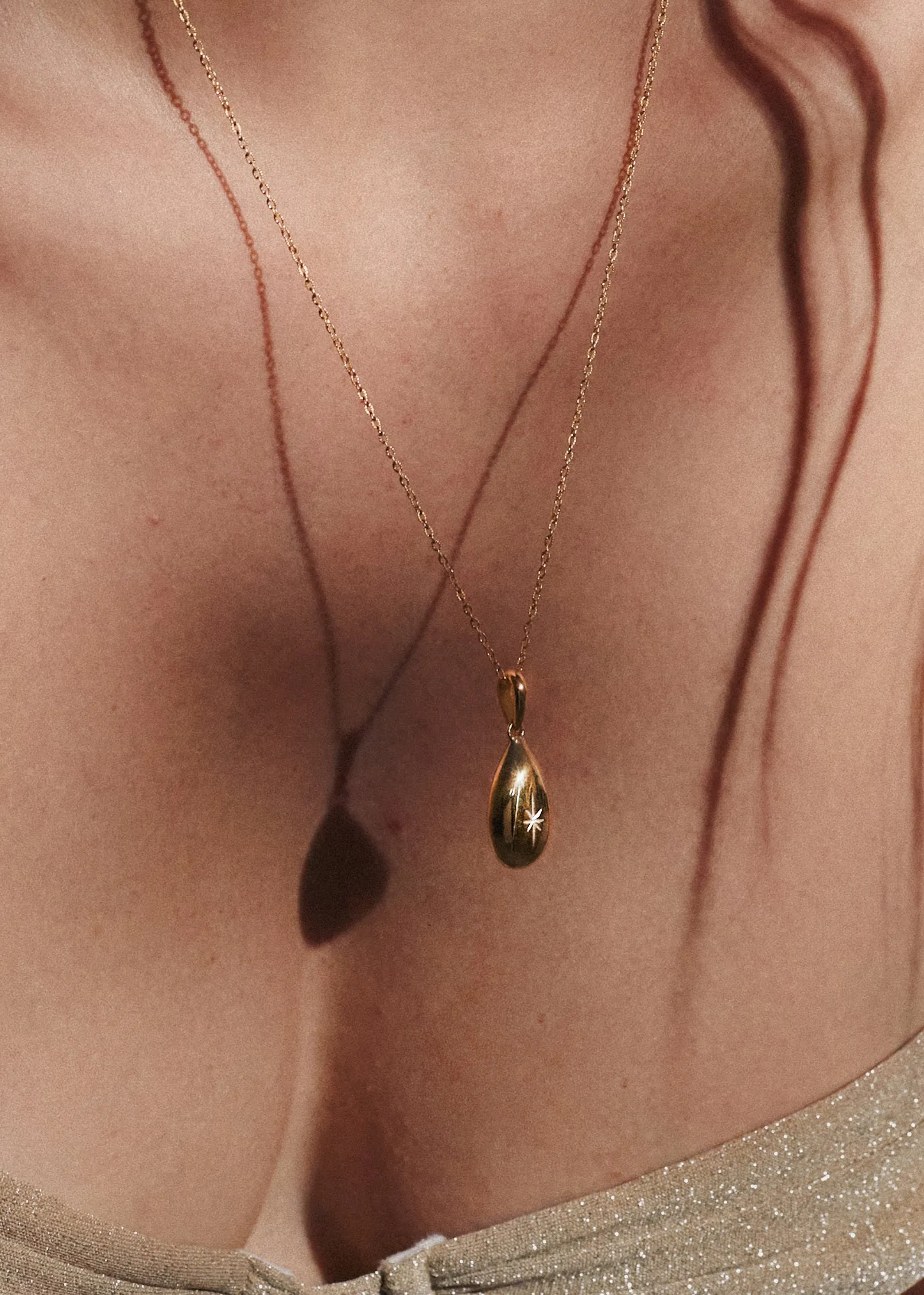 Solange Necklace / gold