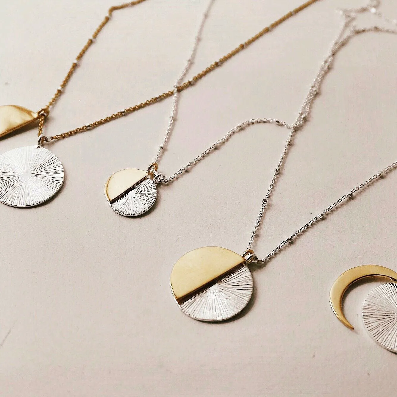 Solstice Necklace / silver