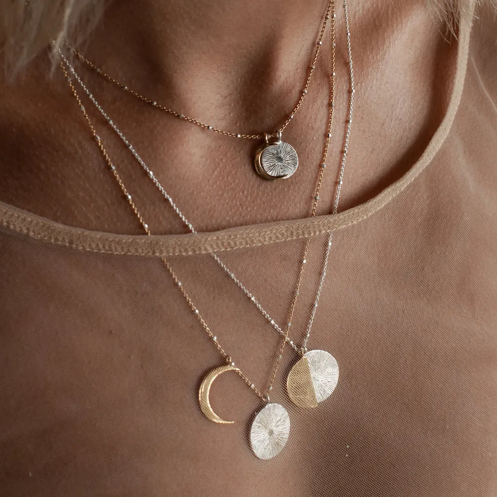 Solstice Necklace / silver