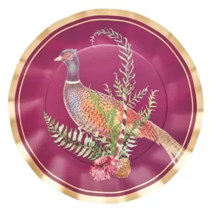 Sophistiplate Feather Grove Wavy Dinner Plates