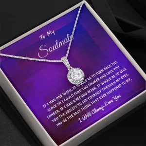 Soulmate If I Had One Wish - Eternal Hope Necklace Message Card