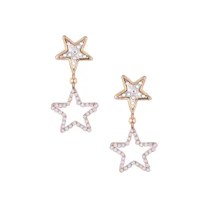 Sparkling Stars stud earrings