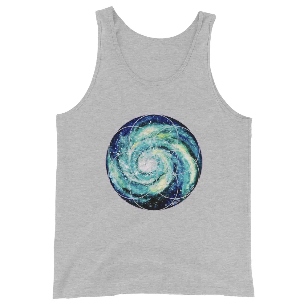 Spiral Galaxy Seed of Life ☆ Unisex Tank