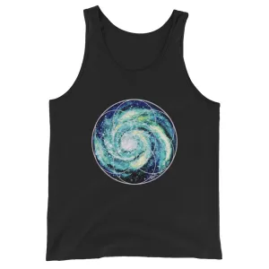 Spiral Galaxy Seed of Life ☆ Unisex Tank