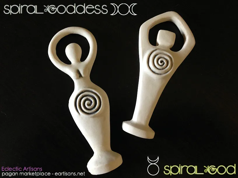Spiral Lord Pagan/Wiccan Magnet