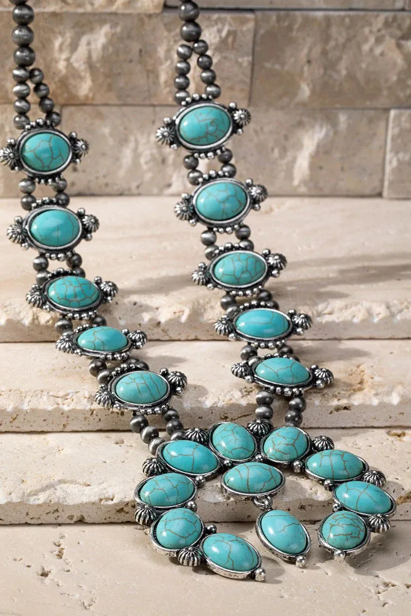 SQUASH BLOSSOM NECKLACE SET