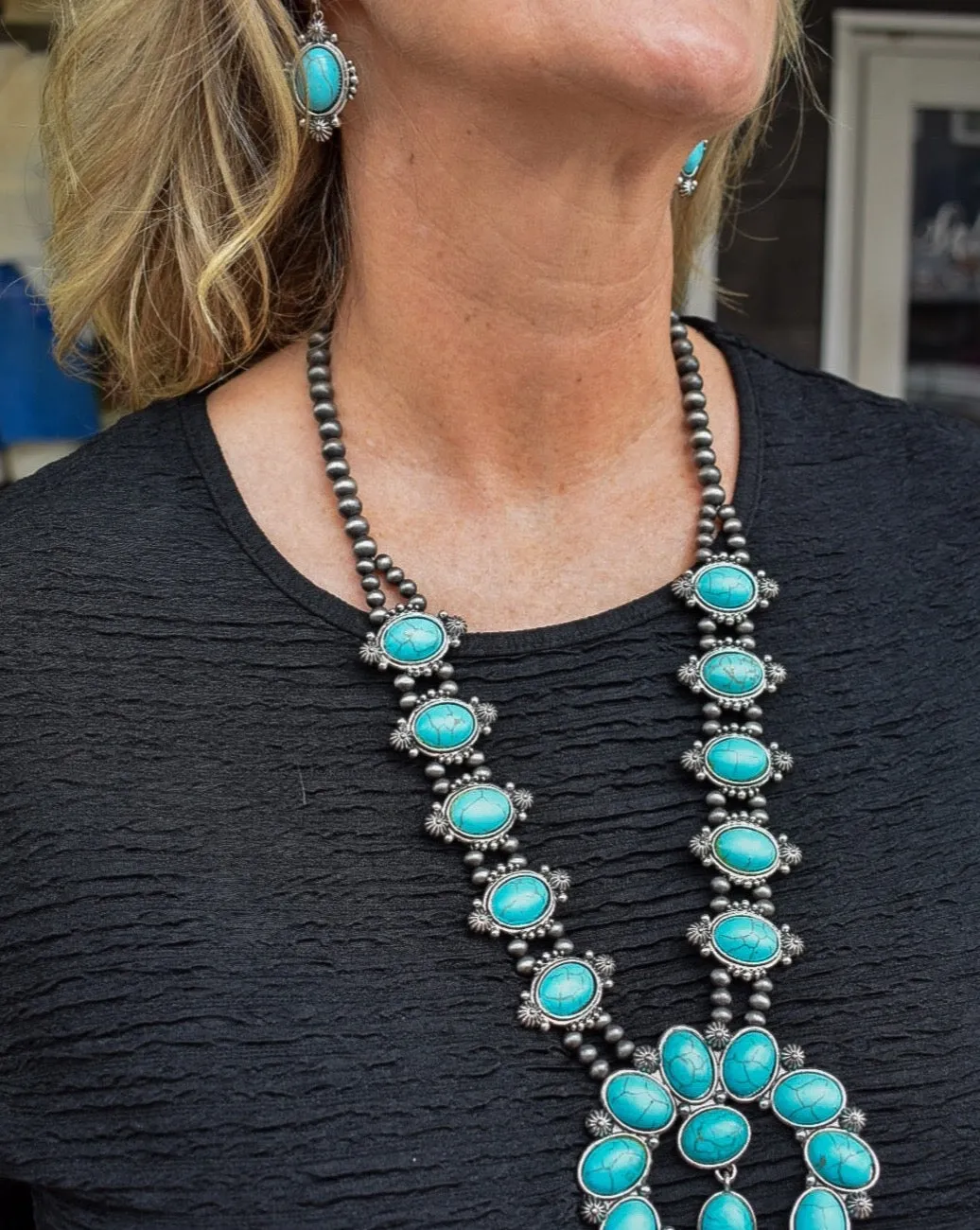 SQUASH BLOSSOM NECKLACE SET
