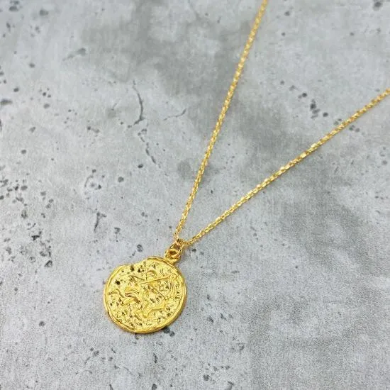 Star Sign Coin Necklace - Sagittarius