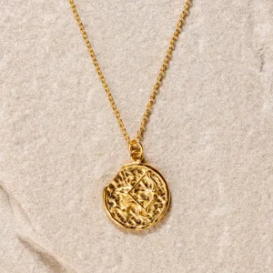 Star Sign Coin Necklace - Sagittarius