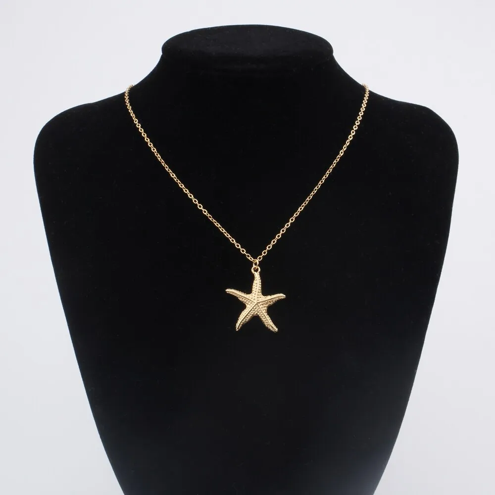 Starfish Beach Star Necklace