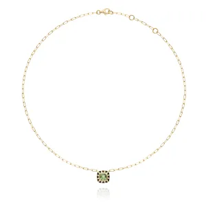 Stella Necklace/ Green Amethyst