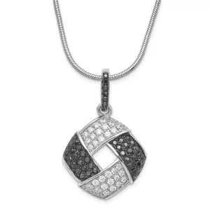 Sterling Silver Cubic Zirconia Necklace
