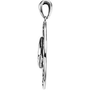 Sterling Silver I Love You Necklace
