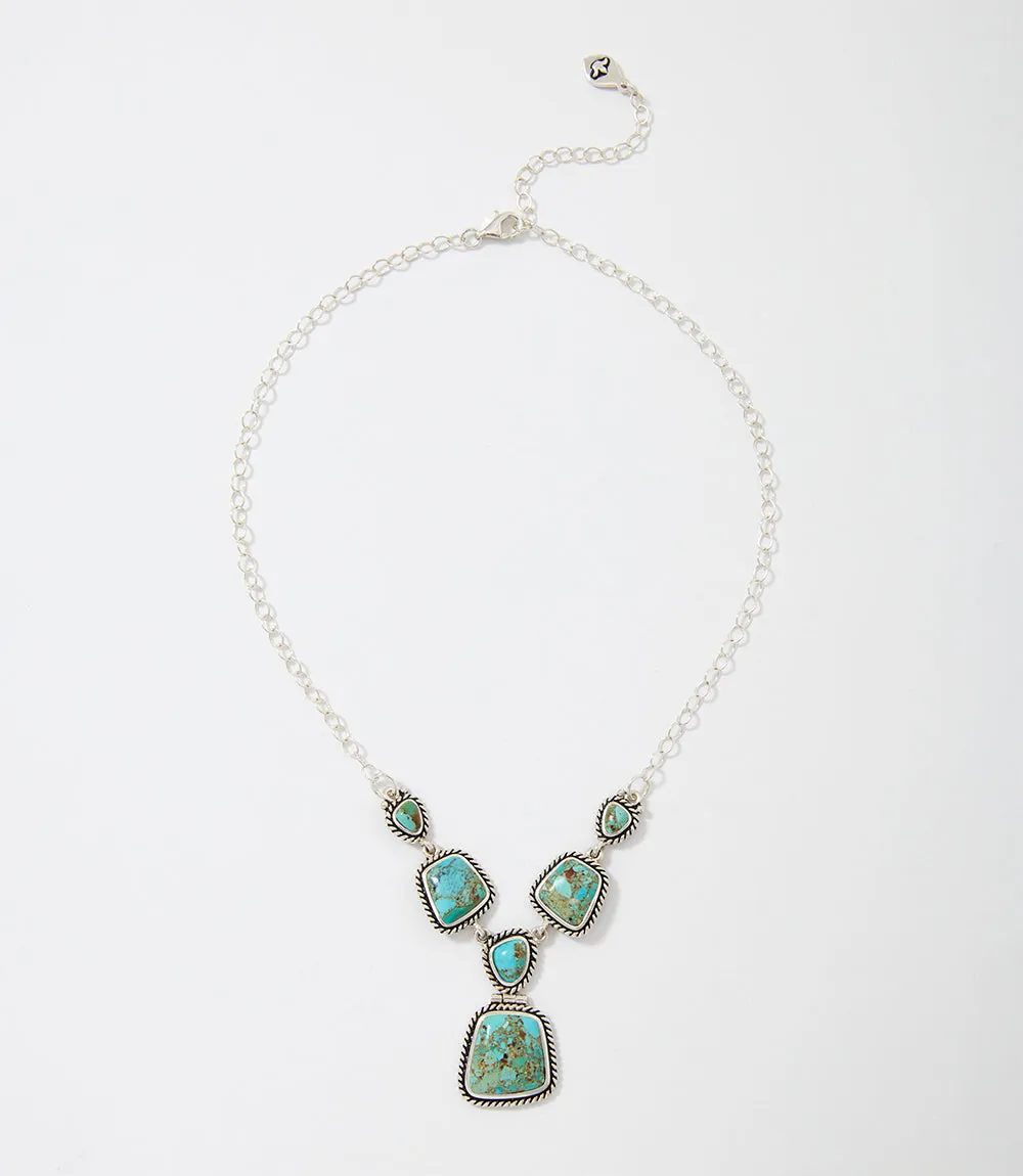 Sterling Silver Lariat Necklace