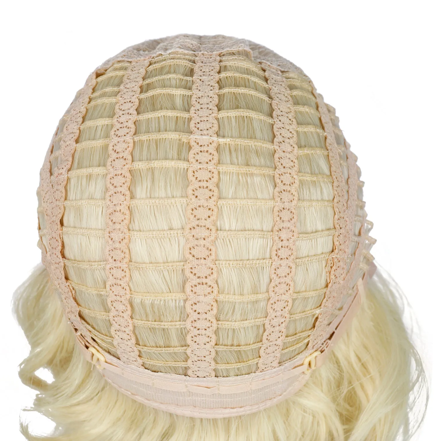 Street Rocker | Blonde Medium Wavy Synthetic Hair Wig