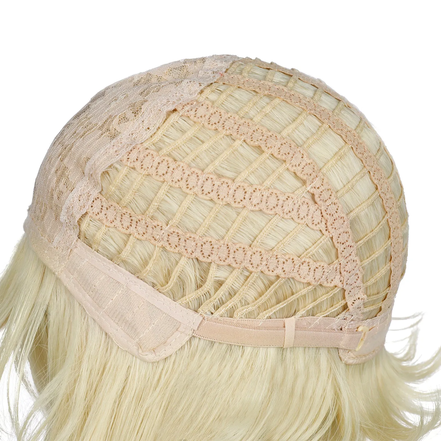Street Rocker | Blonde Medium Wavy Synthetic Hair Wig