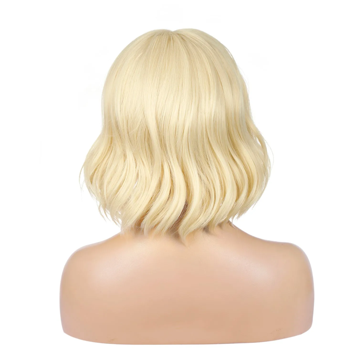 Street Rocker | Blonde Medium Wavy Synthetic Hair Wig