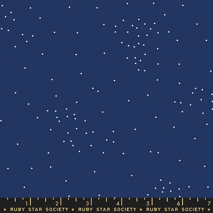 Sugar in Navy --  Basics -- Sarah Watts by Ruby Star Society for Moda Fabrics