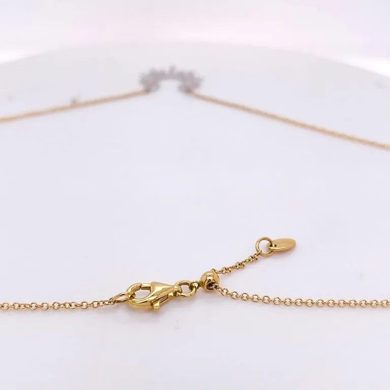 Sun Diamond Necklace