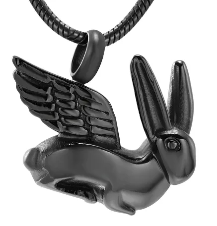 Sweet Angel Rabbit Urn Necklace