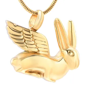 Sweet Angel Rabbit Urn Necklace