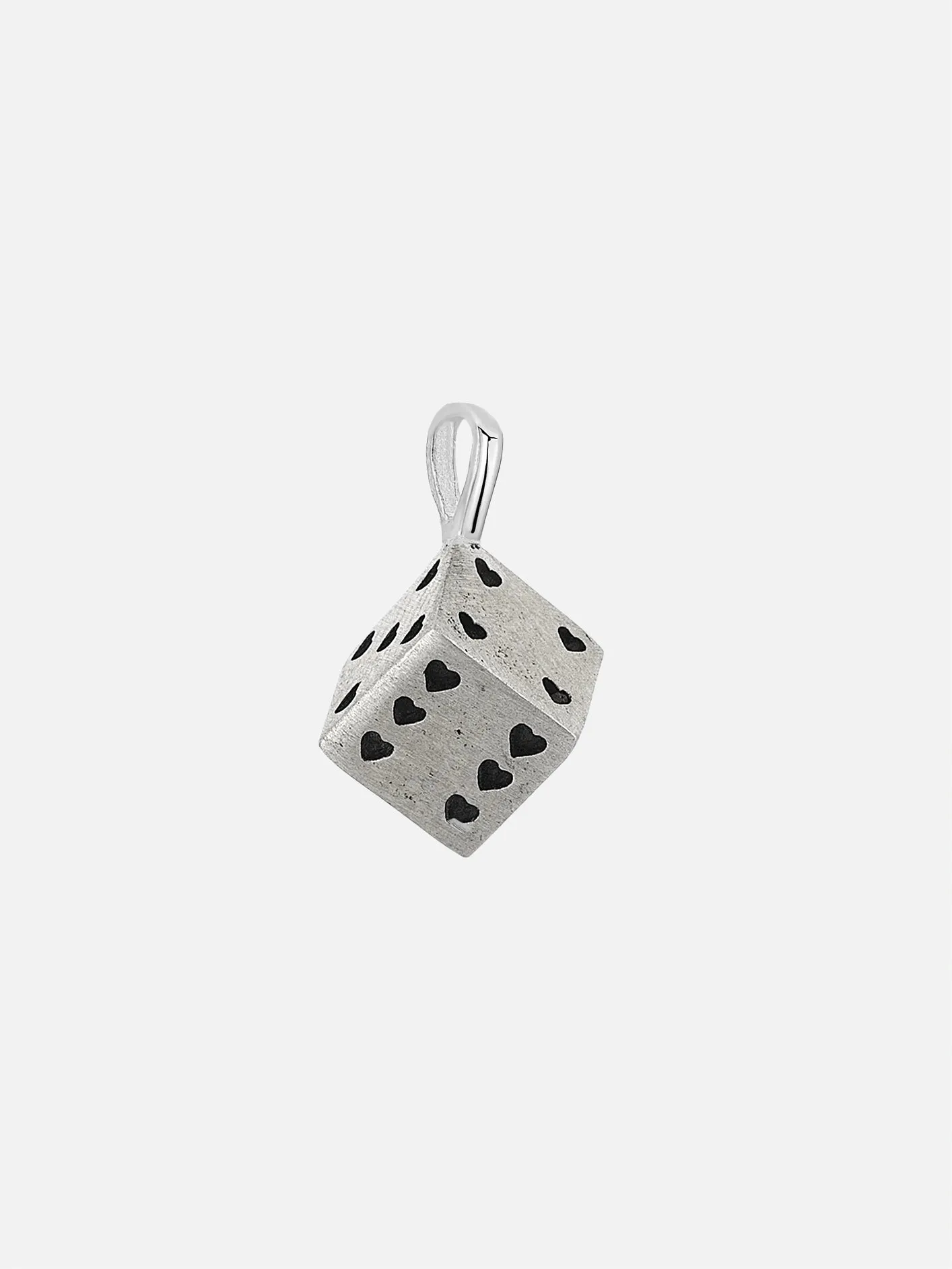 Sweet Dice Bo Necklace - Silver