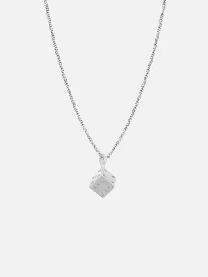 Sweet Dice Bo Necklace - Silver