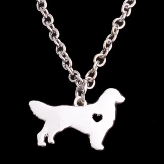 Sweet Heart Dog Necklaces