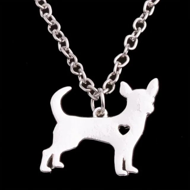 Sweet Heart Dog Necklaces
