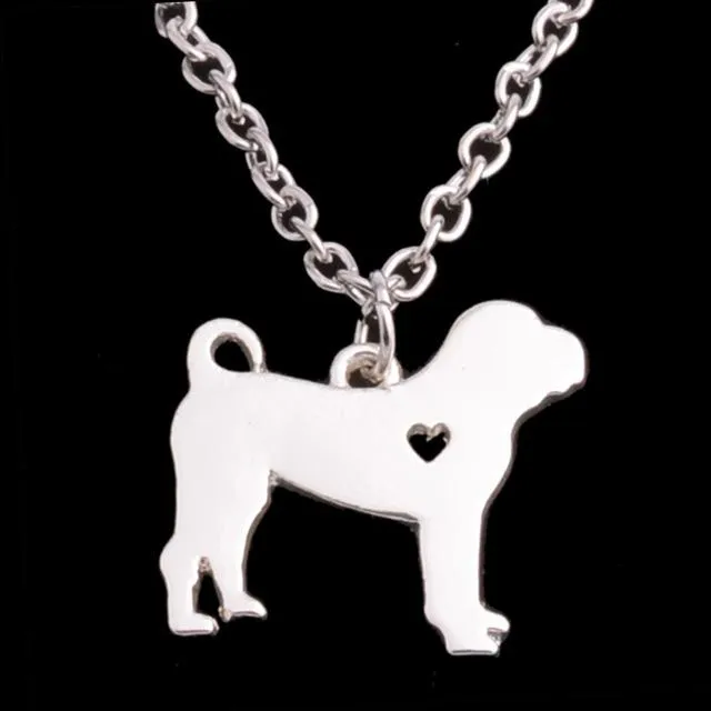 Sweet Heart Dog Necklaces