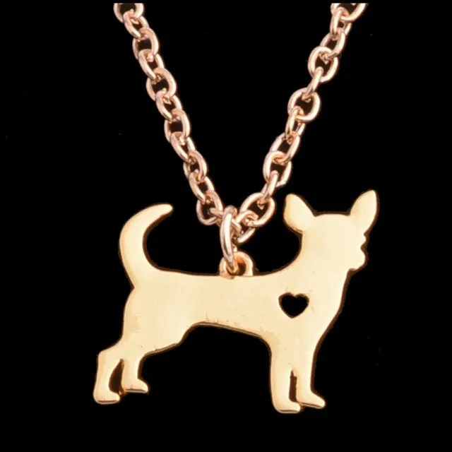Sweet Heart Dog Necklaces