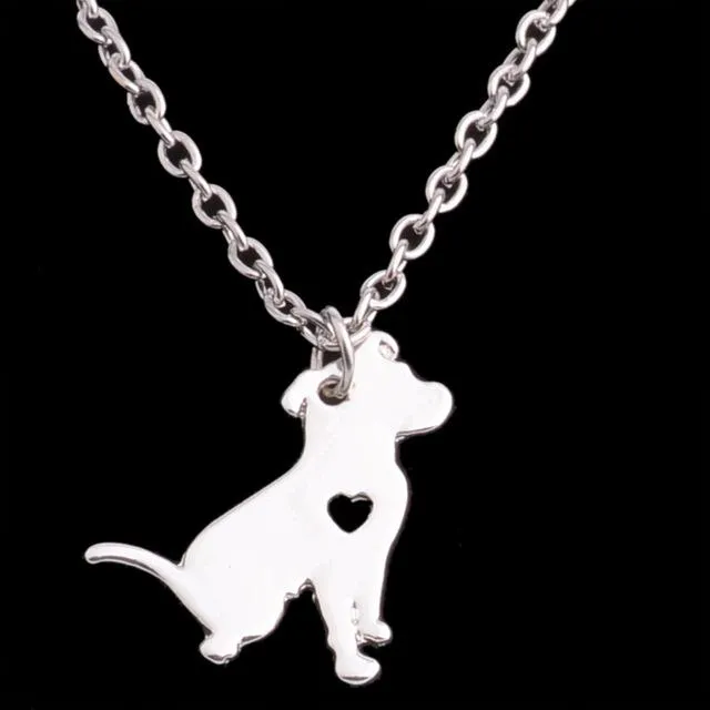 Sweet Heart Dog Necklaces