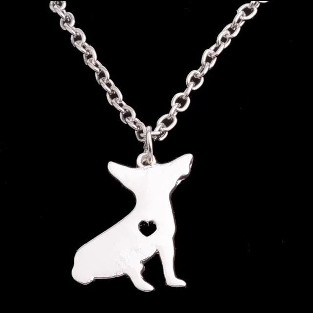 Sweet Heart Dog Necklaces