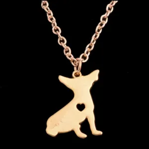 Sweet Heart Dog Necklaces