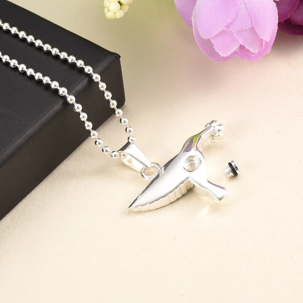 Sweet Hummingbird Cremation Necklace