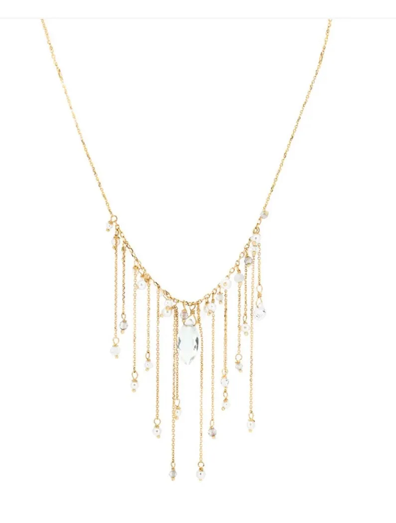 Sweet Pea Goddess of Love Necklace