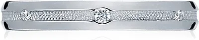 Tacori 3mm Diamond Wedding Band