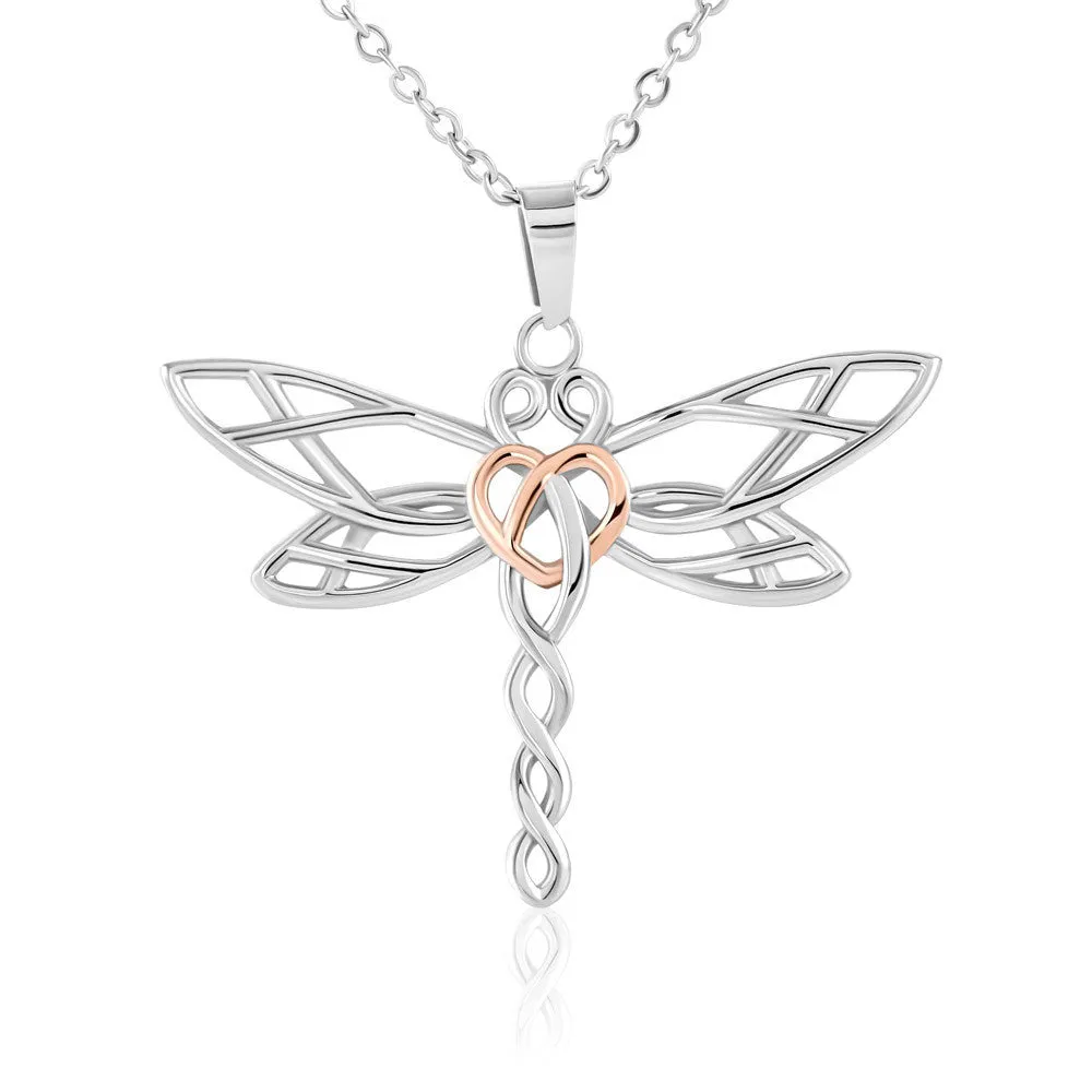 Thanks for inspiring me-Dragonfly Necklace for Teacher