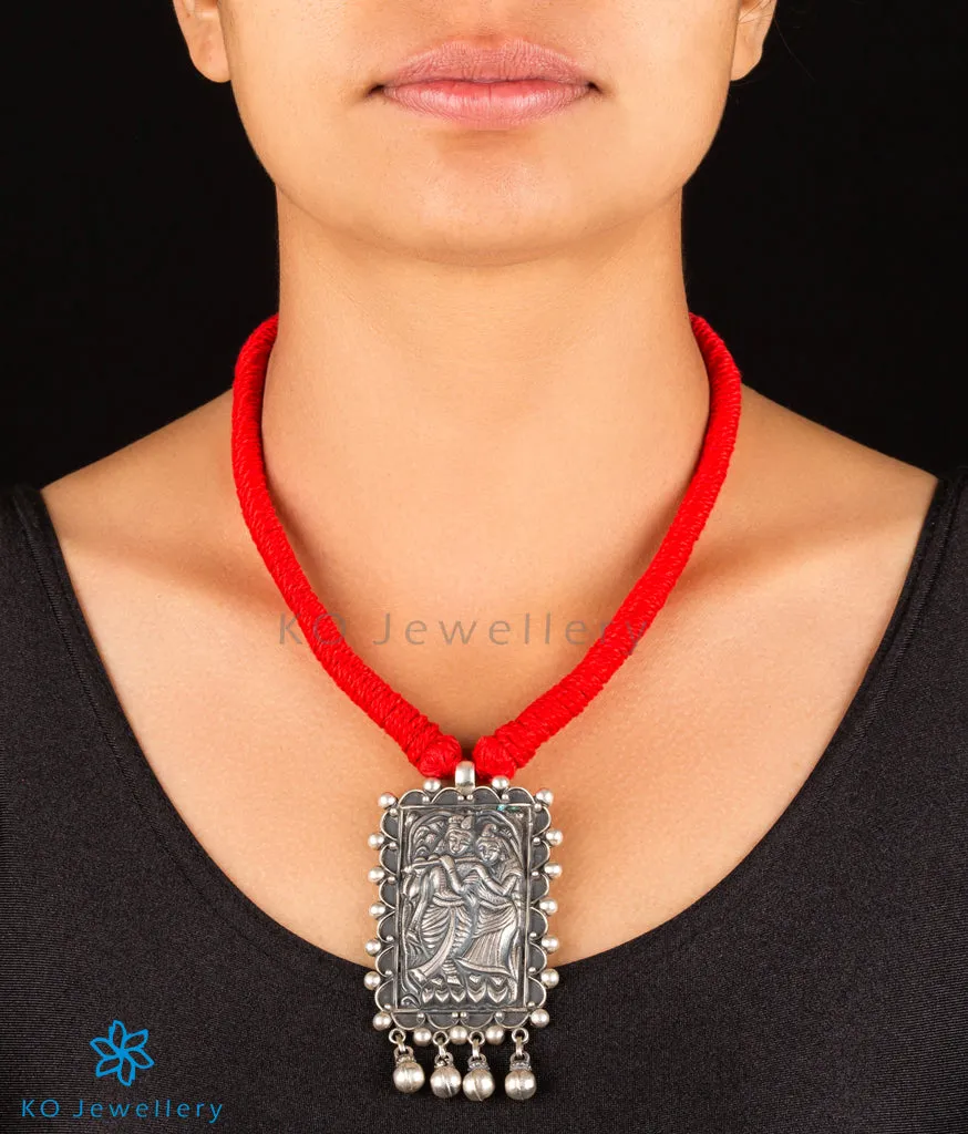 The Gopika Silver Necklace