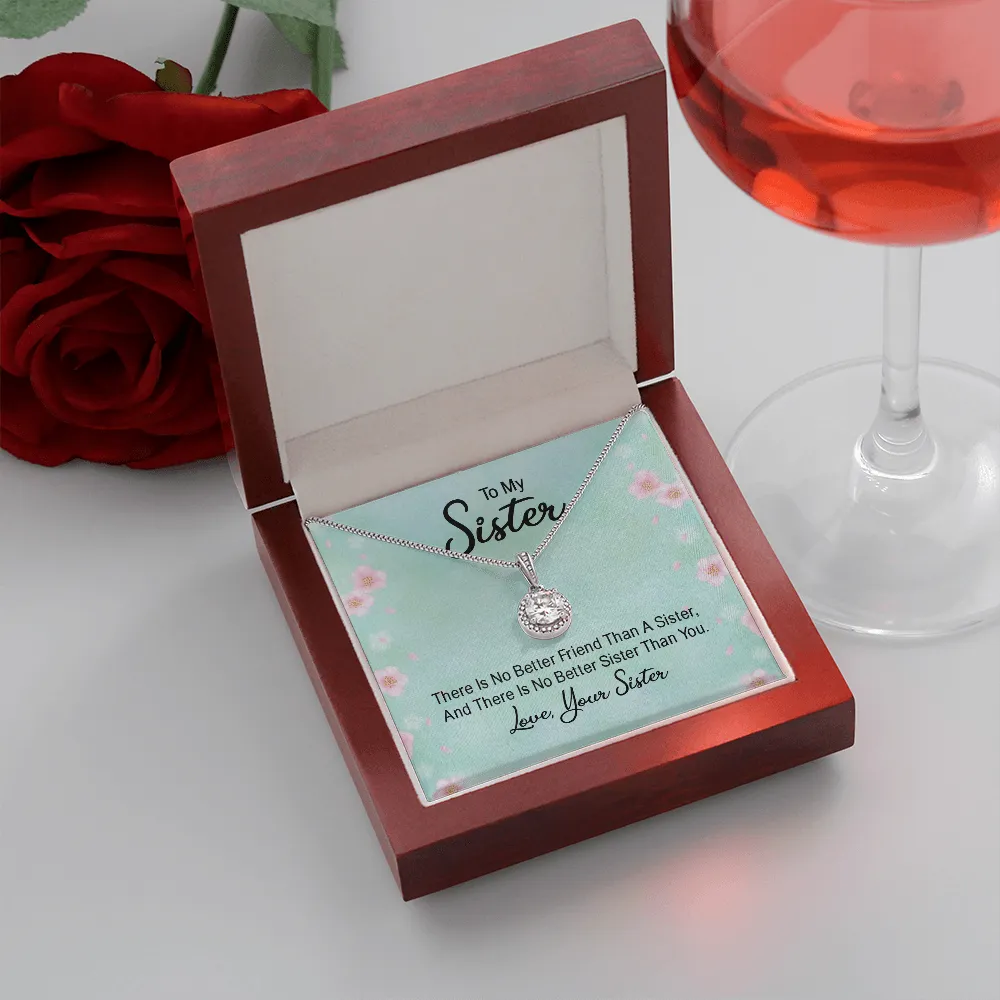 There is no better friend-Eternal Hope Necklace for Sister From Sister