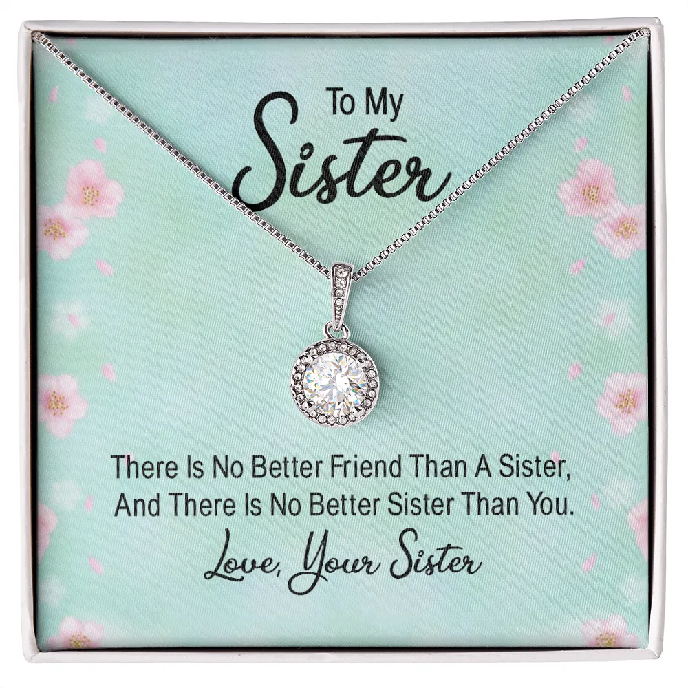 There is no better friend-Eternal Hope Necklace for Sister From Sister
