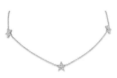 Three Star Necklace